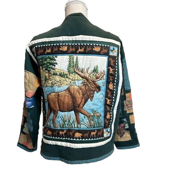 Britannia From Levi Strauss‎ Western Quilted Jacket Size: L - Picture 4 of 13